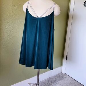 Torrid Dark Green Dress Tank Top Size 4 (26)